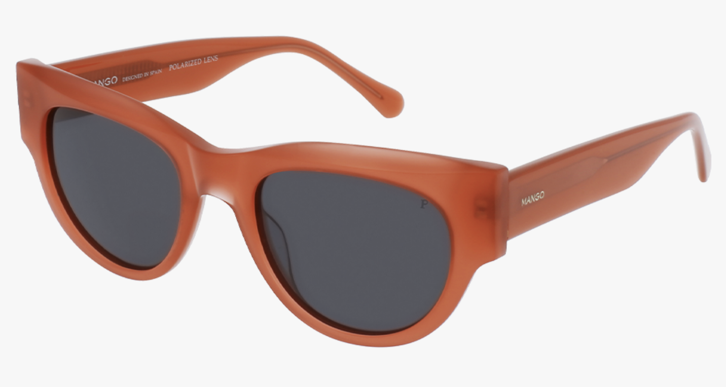 GUESS Gafas de sol de moda con diseño de peonía para mujer