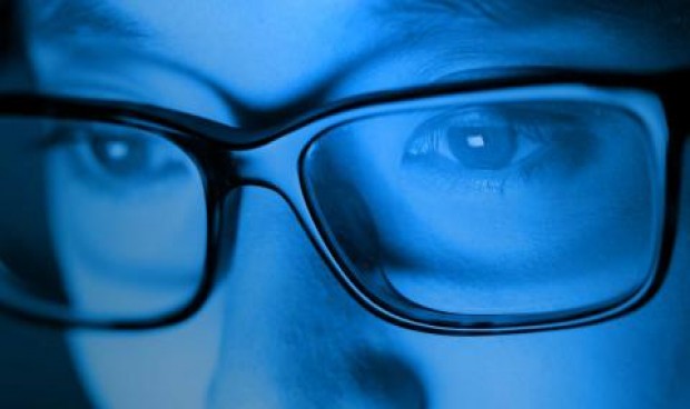 luz azul